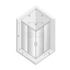 NEW TRENDY Kabina prysznicowa przesuwna SMART LIGHT GOLD 110x120x200 EXK-4276